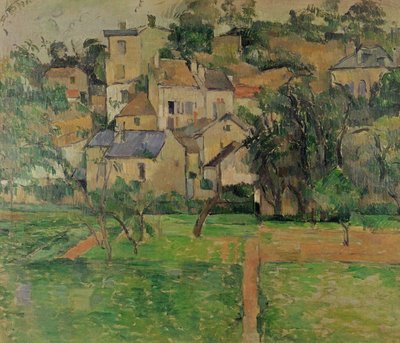 Pontoisen Eremitaaši, 1884 tekijältä Paul Cézanne