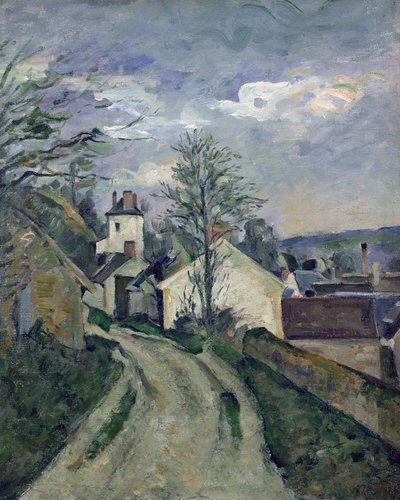 Tohtori Gachetin talo (1828-1909) Auversissa, 1872-73 tekijältä Paul Cézanne