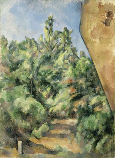 Punainen kallio tekijältä Paul Cézanne
