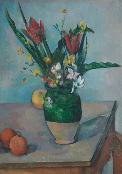 Tulppaanimaljakko tekijältä Paul Cézanne