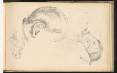 Kolme päätä, yksi Madame Cézannesta tekijältä Paul Cézanne