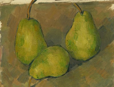 Kolme päärynää tekijältä Paul Cézanne