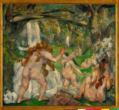 Kolme uimaria tekijältä Paul Cézanne