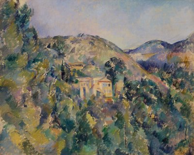 Näkymä Domaine Saint-Josephille, 1880-luvun lopulla. tekijältä Paul Cézanne