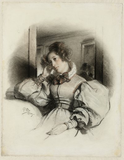 Muotokuva rouva E.D. tekijältä Paul Delaroche
