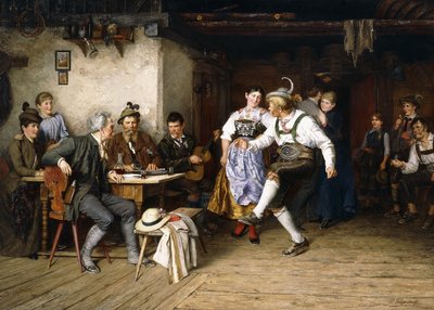 Weinstuben sisäpuoli (öljy kankaalle) tekijältä Paul Felgentreff