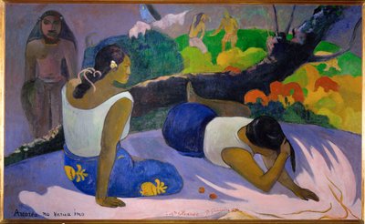 Arearea no vareua ino (öljy kankaalle) tekijältä Paul Gauguin