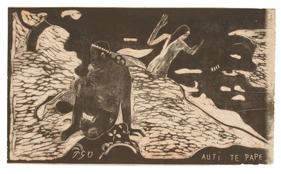 Auti te pape (Naiset joella), Noa Noa -sviitistä tekijältä Paul Gauguin