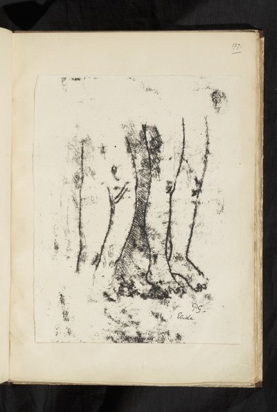 Ennen ja jälkeen - Jalkojen tutkimus tekijältä Paul Gauguin