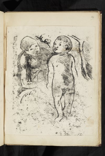 Ennen ja jälkeen - Te tamari ("Lapsi") tekijältä Paul Gauguin