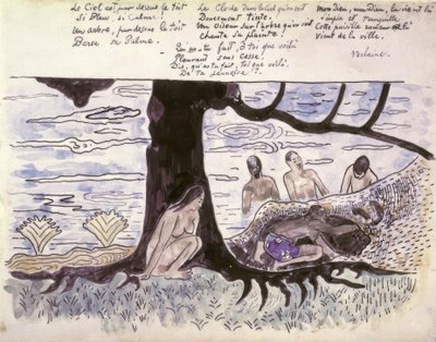 Badende tekijältä Paul Gauguin