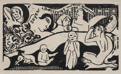 Ole rakastunut ja tulet olemaan onnellinen. tekijältä Paul Gauguin