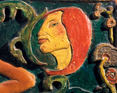 Ole salaperäinen, yksityiskohtainen tekijältä Paul Gauguin