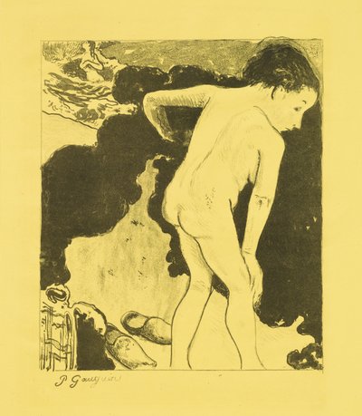 Bretonische Badende tekijältä Paul Gauguin
