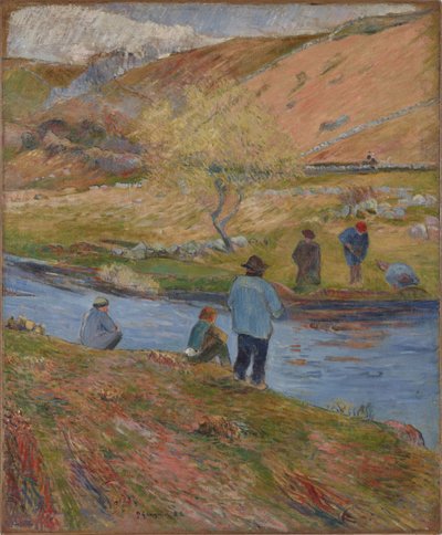 Bretonin kalastajat, 1888. tekijältä Paul Gauguin