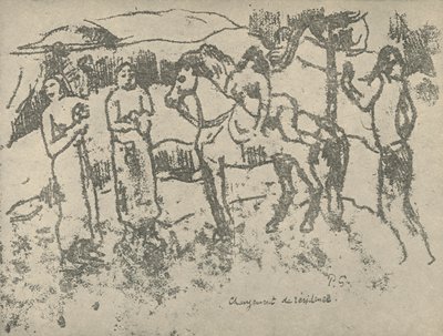 Asuinpaikan vaihto, 1936 tekijältä Paul Gauguin