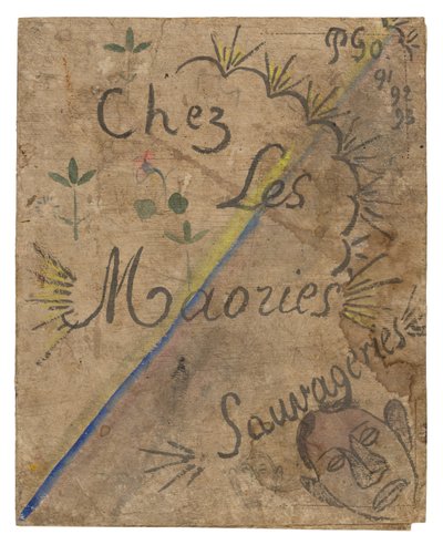 Chez les Maories: Sauvageries (Kotona maorien luona: Villiä tavaraa) tekijältä Paul Gauguin