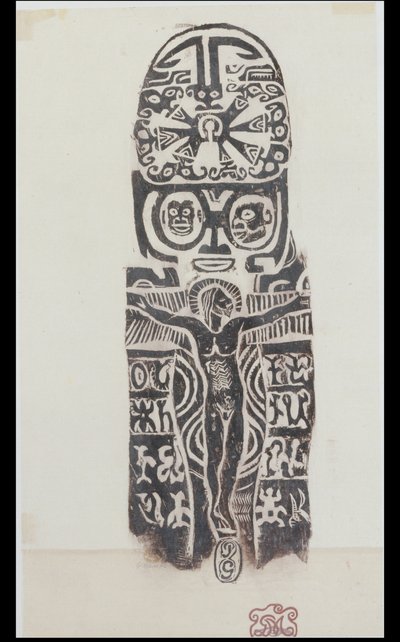 Kristus ristillä, 1926, 1926. tekijältä Paul Gauguin