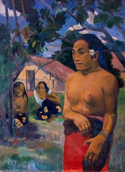E Haere oe i hia (Minne olet menossa) tekijältä Paul Gauguin