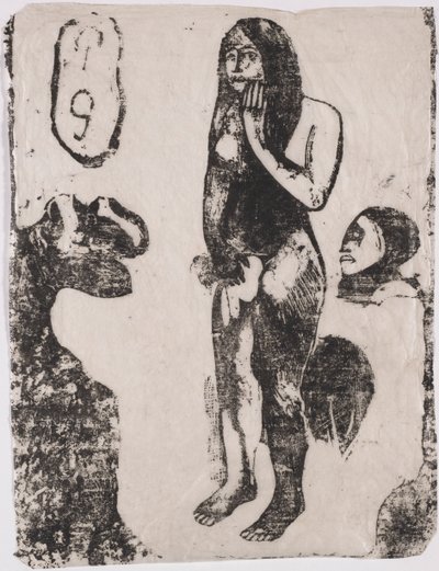 Eve, 1898-1899. tekijältä Paul Gauguin