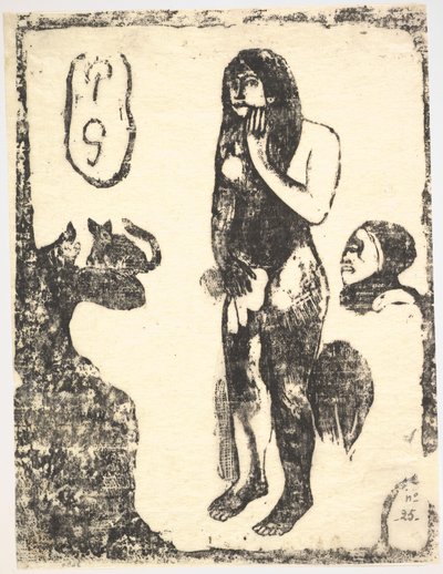 Eeva, 1898-99. tekijältä Paul Gauguin