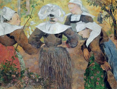 Neljä bretonilaista naista, 1886 tekijältä Paul Gauguin