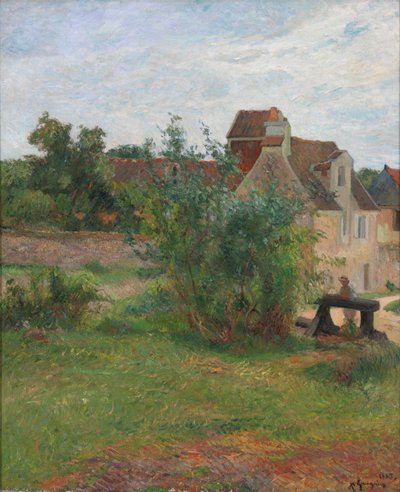 Ranska: La Ferme de Busagny à Osny Busagnyn maatila, Osny tekijältä Paul Gauguin