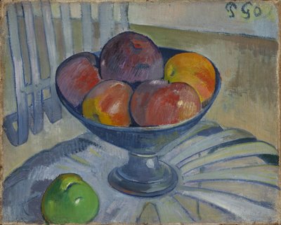 Hedelmävati puutarhatuolilla tekijältä Paul Gauguin