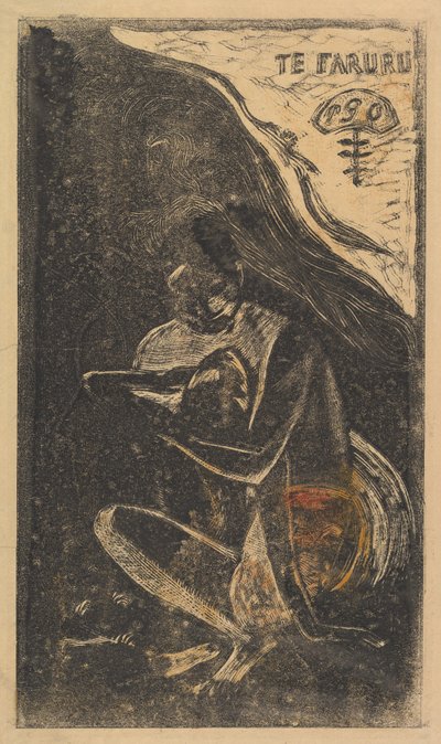 Here We Make Love Te Faruru, tuoksu Noa Noa, 1893-94. tekijältä Paul Gauguin