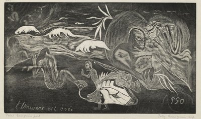 Maailmankaikkeus luodaan tekijältä Paul Gauguin