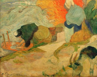 Laveuses à Arles tekijältä Paul Gauguin