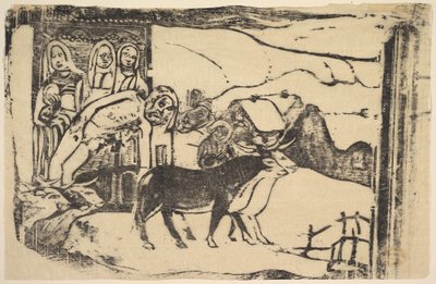 Breton Golgata, 1898-1899. tekijältä Paul Gauguin