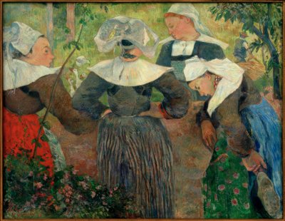 Les quatre bretonnes tekijältä Paul Gauguin