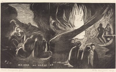 Mahna no Varua Ino (Paholainen puhuu) tekijältä Paul Gauguin