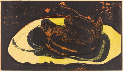 Häntä ahdistaa henki tekijältä Paul Gauguin