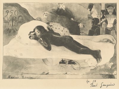 Häntä ahdistaa henki tekijältä Paul Gauguin