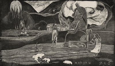 Maruru (kiitollisuusuhri) tekijältä Paul Gauguin