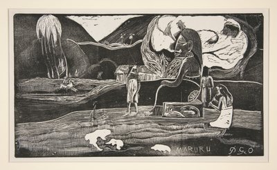 Maruru; Kiitos - Kiitollisuuden osoitus tekijältä Paul Gauguin