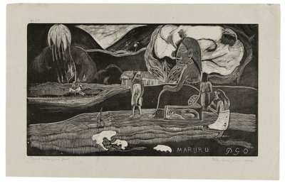 Maruru, Offerings of Gratitude, Noa Noa, 1894 tekijältä Paul Gauguin