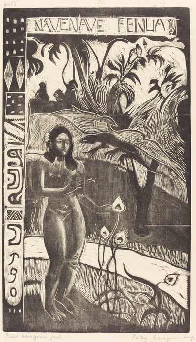 Nave Nave Fenua (ihana maa) tekijältä Paul Gauguin