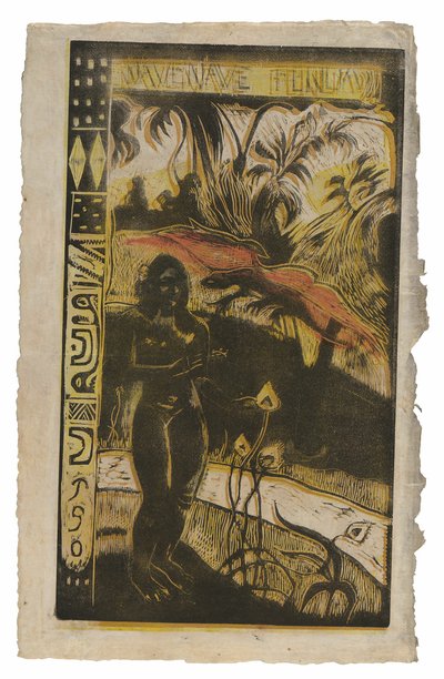 Nave nave fenua (Delightful Land), Noa Noa -sviitistä tekijältä Paul Gauguin