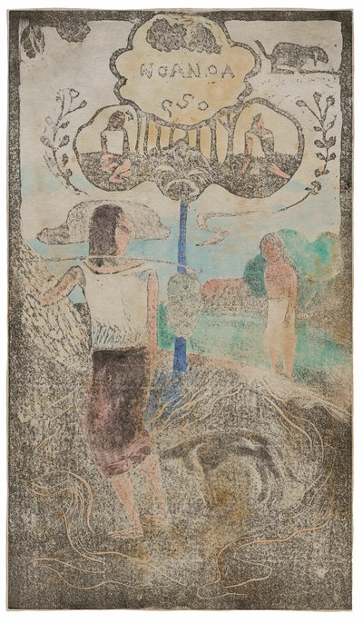 Noa Noa (Fragrant), Noa Noa Suite -teoksesta. tekijältä Paul Gauguin