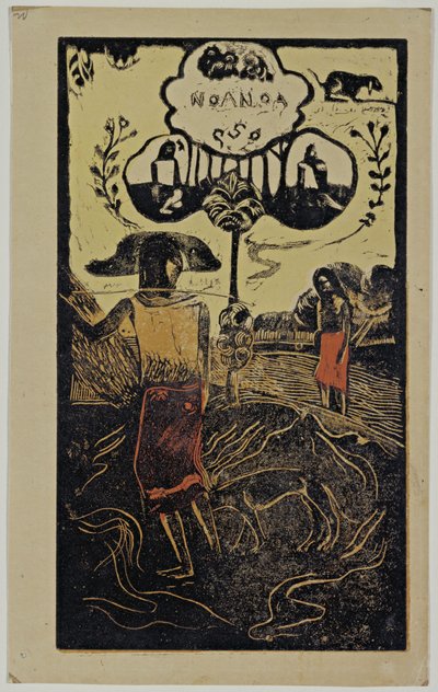 Noa Noa -tuoksu sarjasta Noa Noa, 1893-1894 tekijältä Paul Gauguin