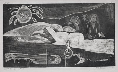 Just: Ikuinen yö, 1893-94. tekijältä Paul Gauguin