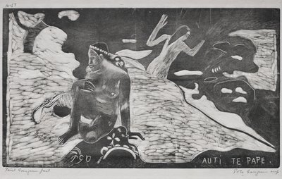 Noa Noa: Naiset joella (Auti Te Pape) tekijältä Paul Gauguin