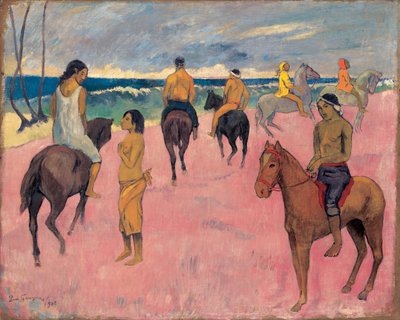 Hevosella meren rannalla II. tekijältä Paul Gauguin