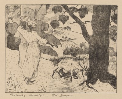 Martiniquen pastoraalit tekijältä Paul Gauguin