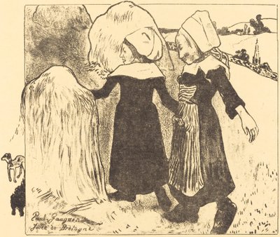 Pleasures of Bretagne (Joies de Bretagne) tekijältä Paul Gauguin