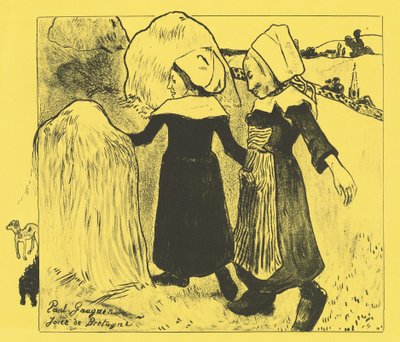 Brittany Joies de Bretagnen ilot, 1889 tekijältä Paul Gauguin