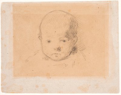 Porträt des Sohnes des Künstlers Clovis, geboren am 10. Mai 1879 tekijältä Paul Gauguin
